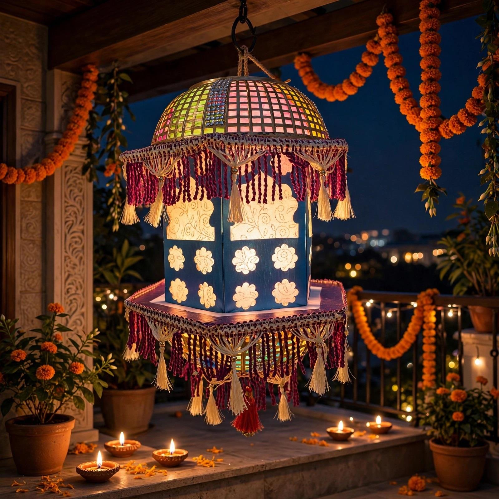Designer Lantern 12 Inch L283